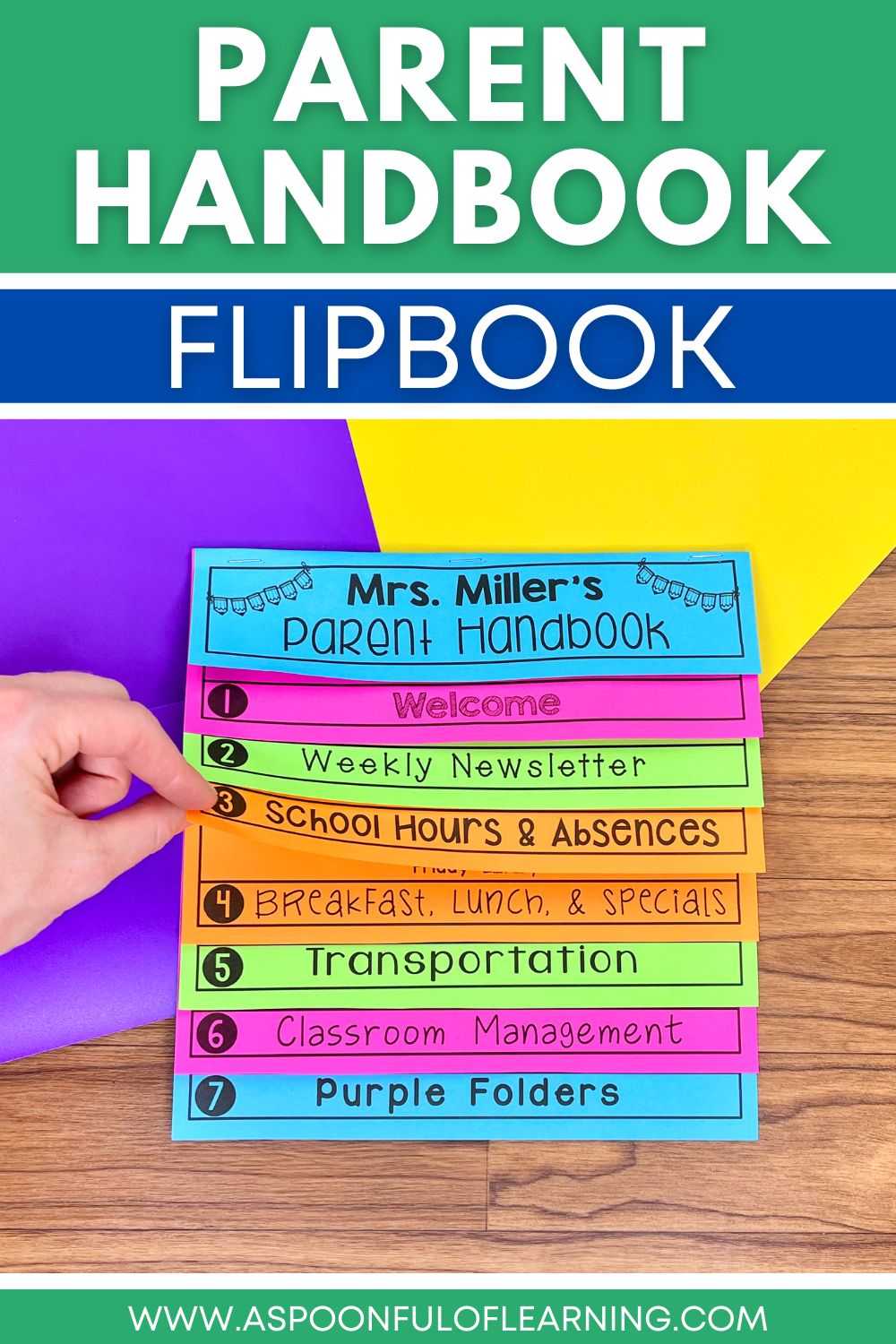 Back to School Parent Handbook Flipbook!