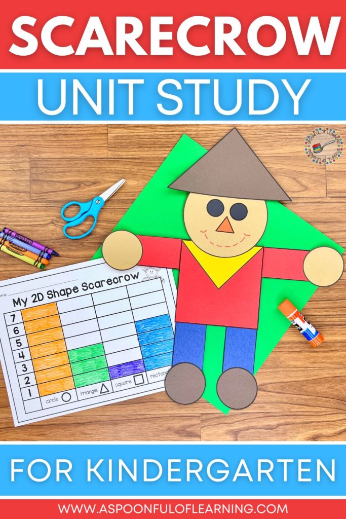 A scarecrow shape graphing activity