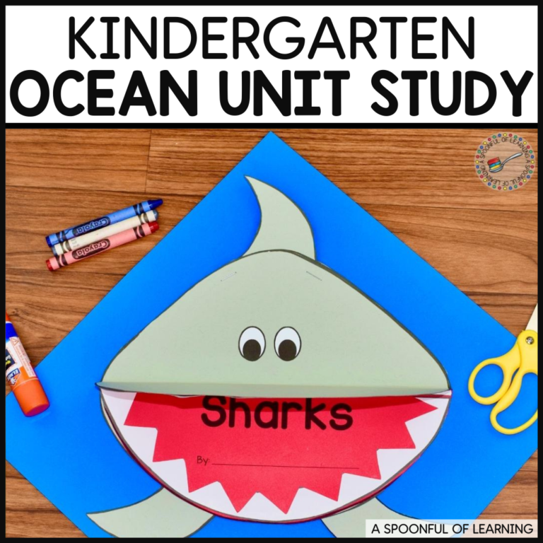 Kindergarten ocean unit study