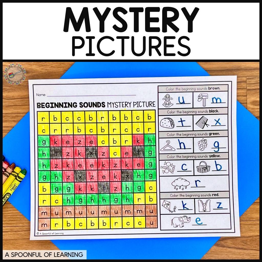 Mystery Number Worksheets 1st Grade