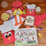 Different crafts, math, and literacy activities to go along with the fairy tale 'The Little Red Hen'.