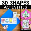 3D Shapes Activities - A Spoonful of Learning