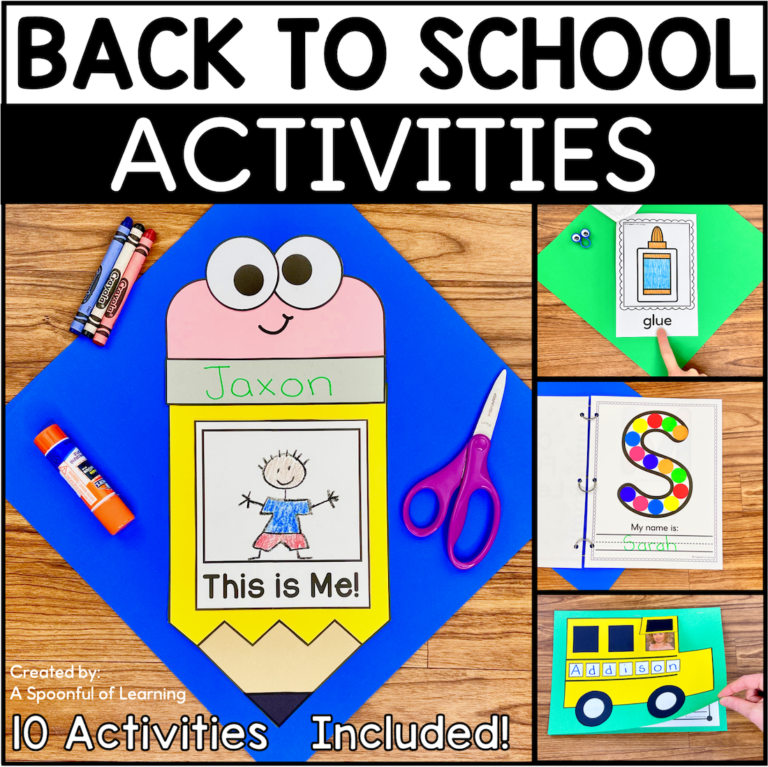 Scarecrows! Math, Literacy, and Writing Activities! - A Spoonful of ...