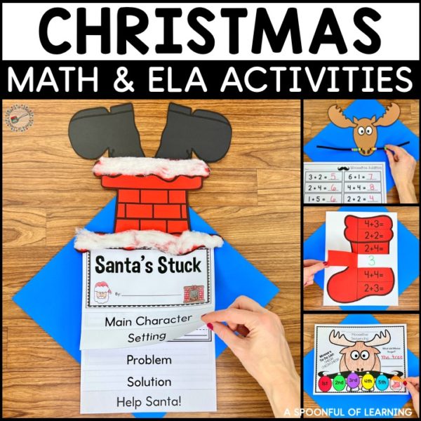 Christmas Crafts and Activities included in this unit.