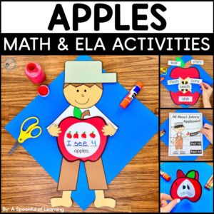 Apples Math and ELA Activities