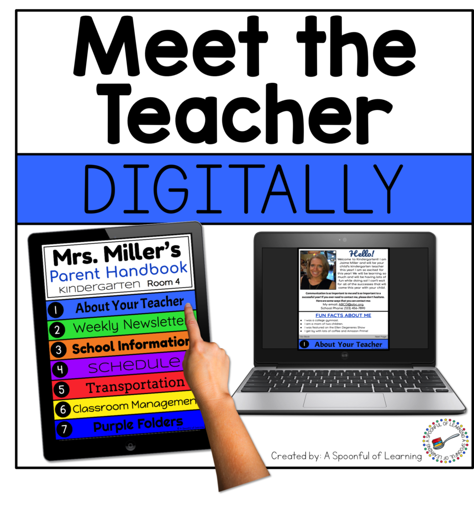 Meet The Teacher Digitally
