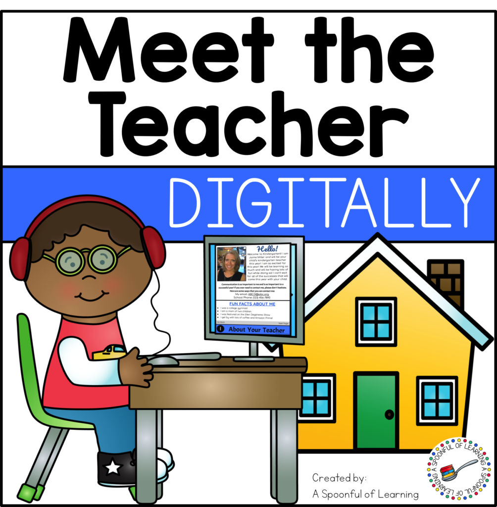 Meet the teacher - Digitally