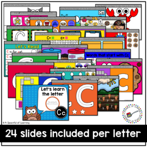 Digital Alphabet Activities For Seesaw And Google Slides