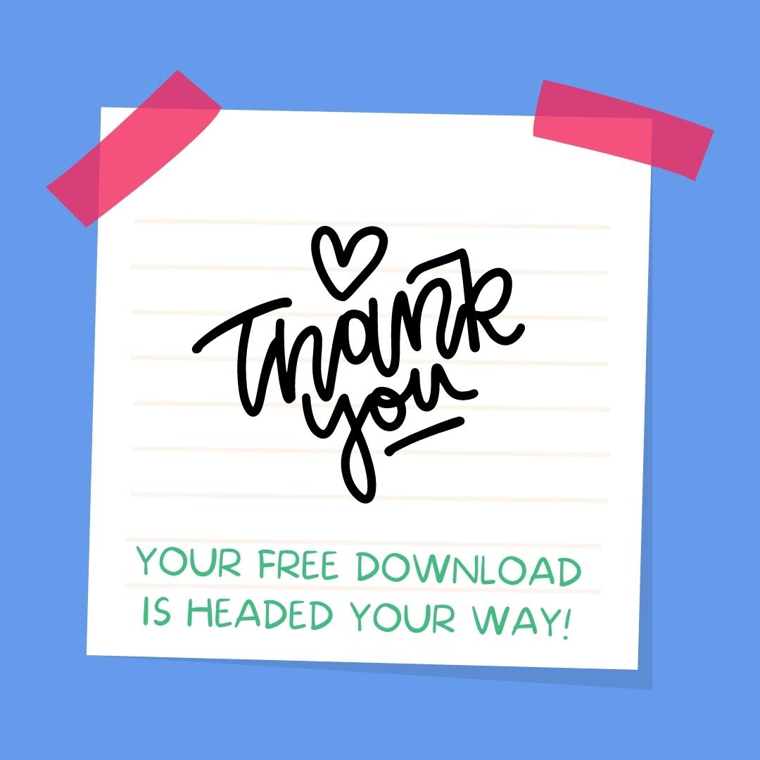 Thanks Downloding FREE DOWNLOAD! - A Spoonful of Learning