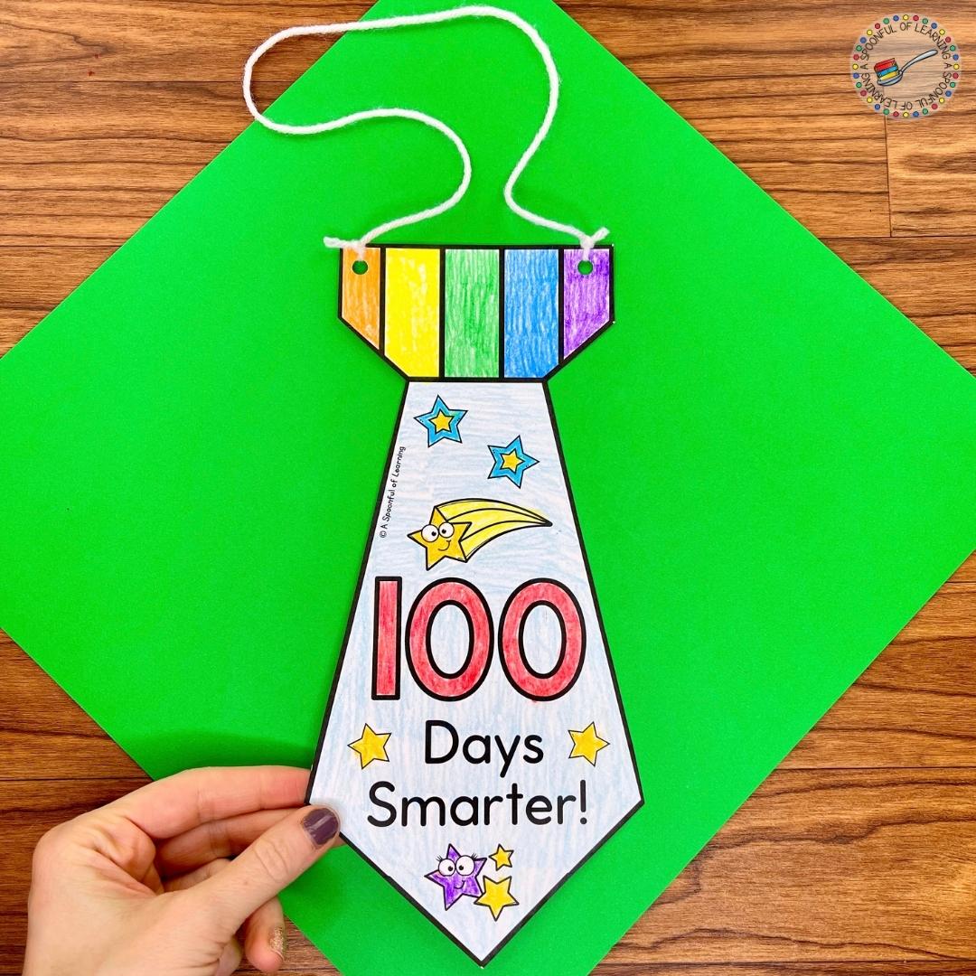 100th Day of School Crafts for Kindergarten A Spoonful of Learning