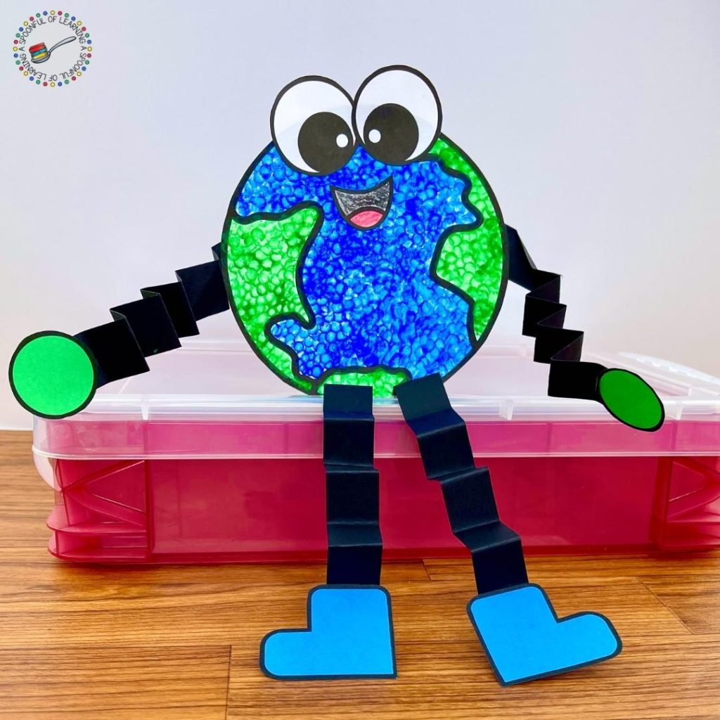 Completed Earth Buddy craft