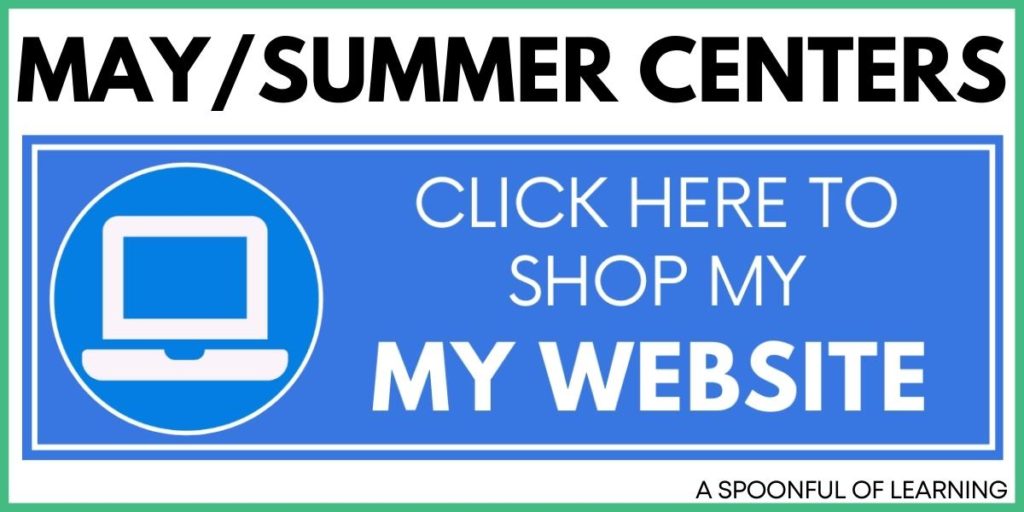 May / Summer Centers - Click Here to Shop My Website