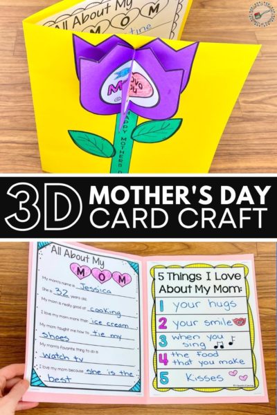 What to Write in a Mother’s Day Card Craft - A Spoonful of Learning