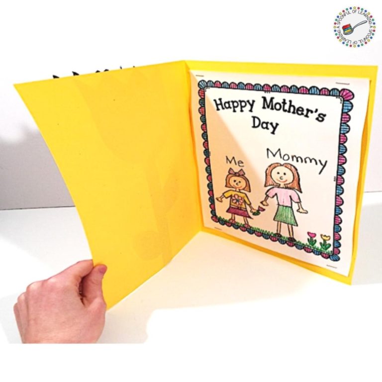 What To Write In A Mothers Day Card Craft A Spoonful Of Learning