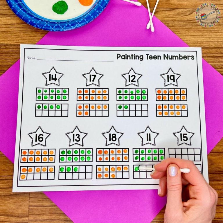 How to Teach Teen Numbers - A Spoonful of Learning