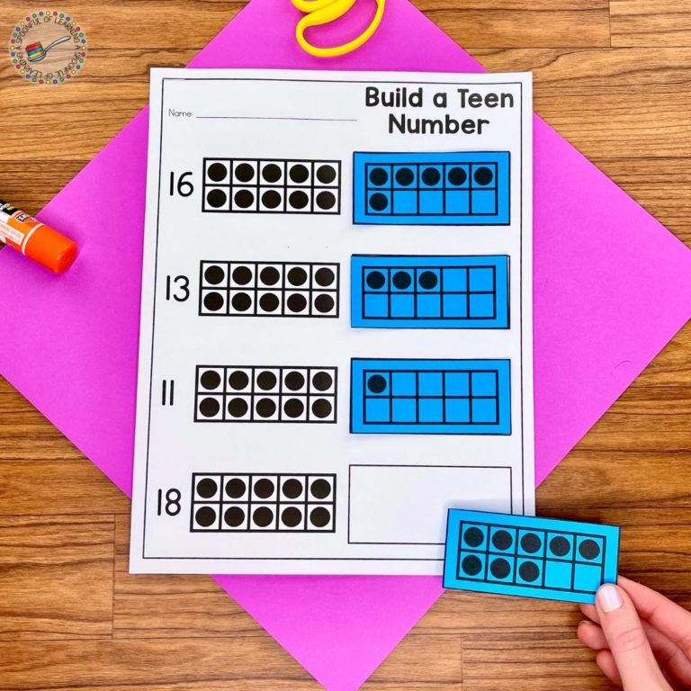 How to Teach Teen Numbers - A Spoonful of Learning