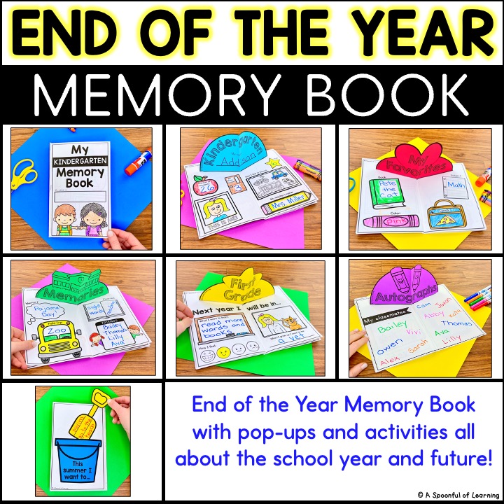 Memory Book - Pre-K Pages