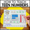 How to teach teen numbers