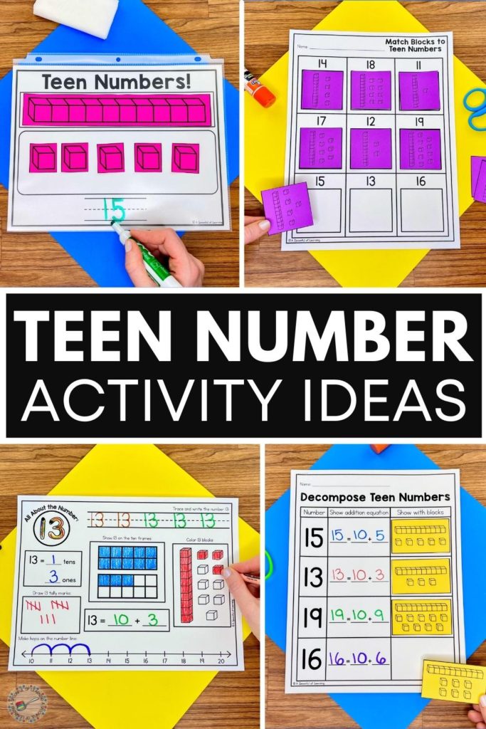 Teen Number Activity Ideas