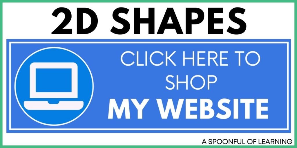 2D Shapes - Click Here to Shop My Website