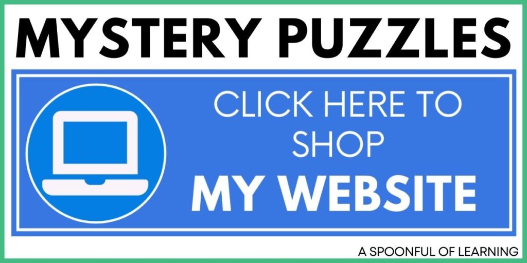 Mystery Puzzles - Click Here to Shop My Website