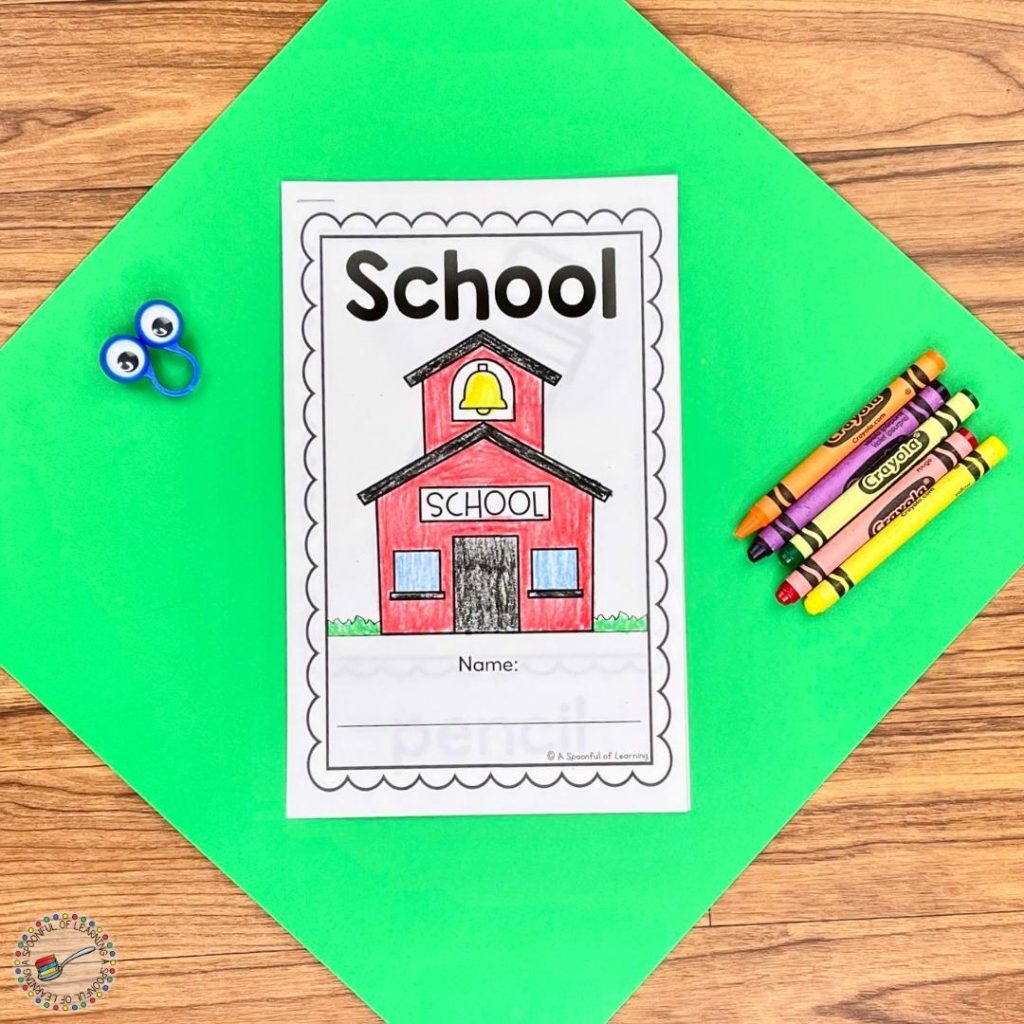 Front cover of a school mini reader