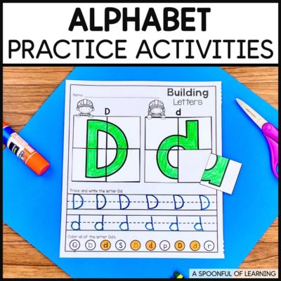 Alphabet Practice Activities