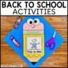 Back to school activities with a pencil craft