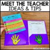 Meet the teacher ideas and tips