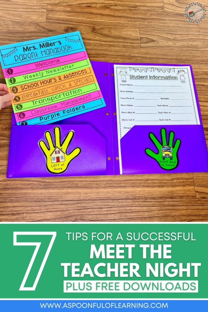 7 tips for meet the teacher night plus free downloads
