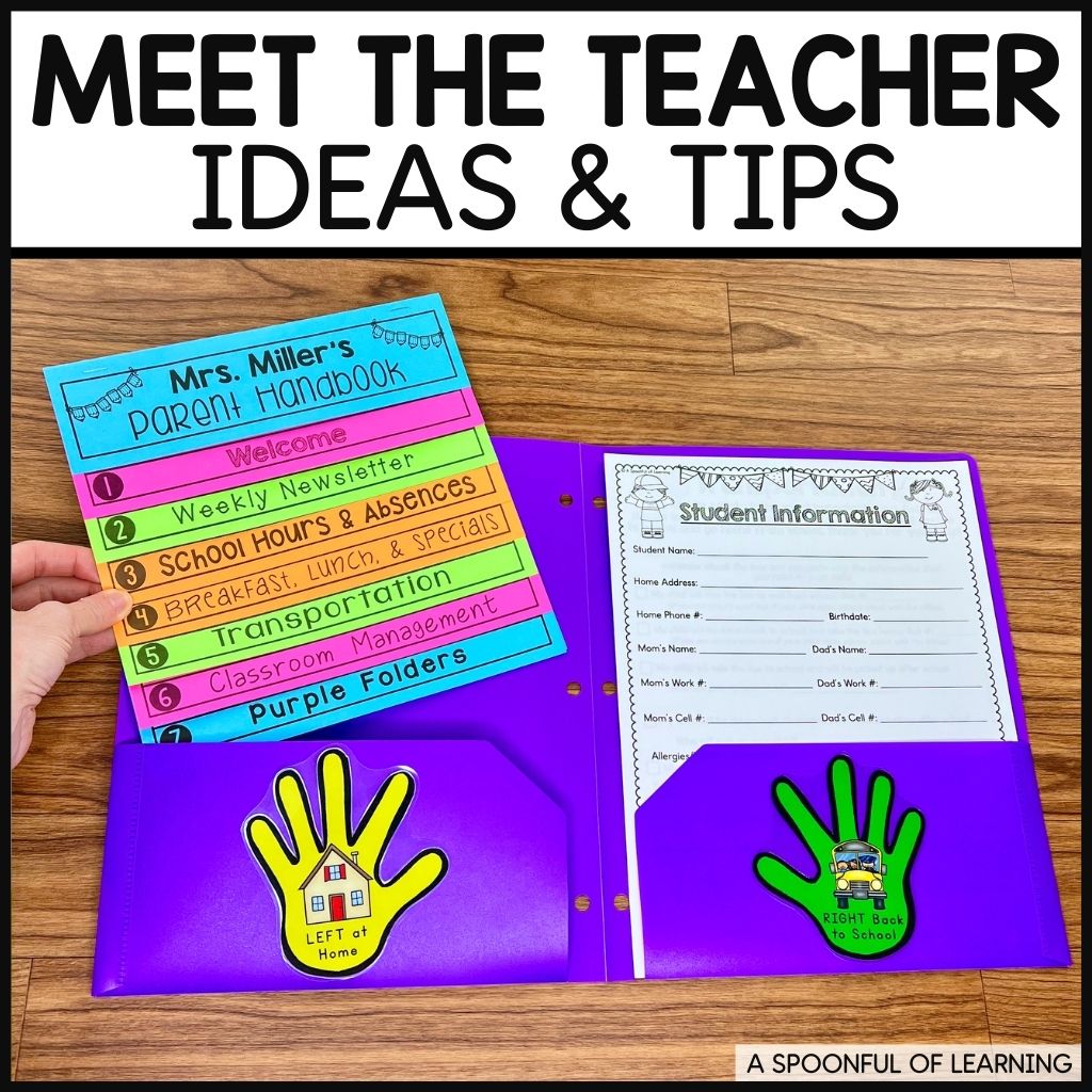 Digital Back to School Flipbook | Digital Meet the Teacher - A Spoonful of  Learning