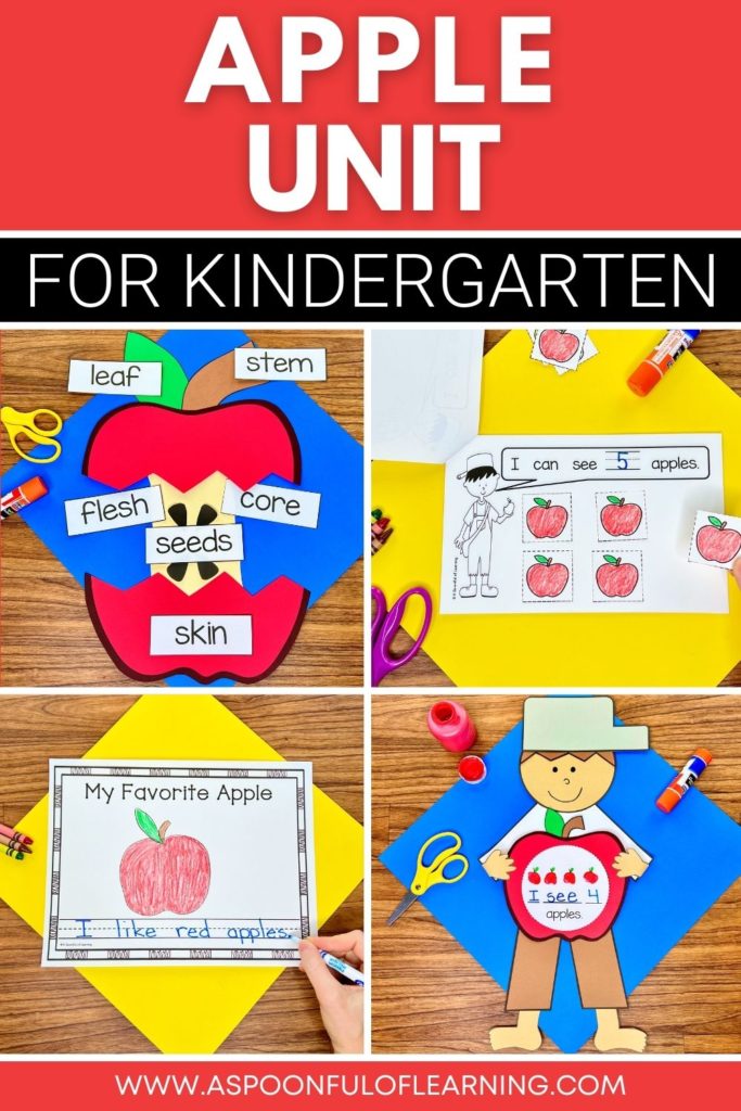 Apple unit for kindergarten
