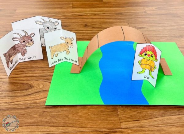 The Three Billy Goats Gruff: Unit for Kindergarten - A Spoonful of Learning