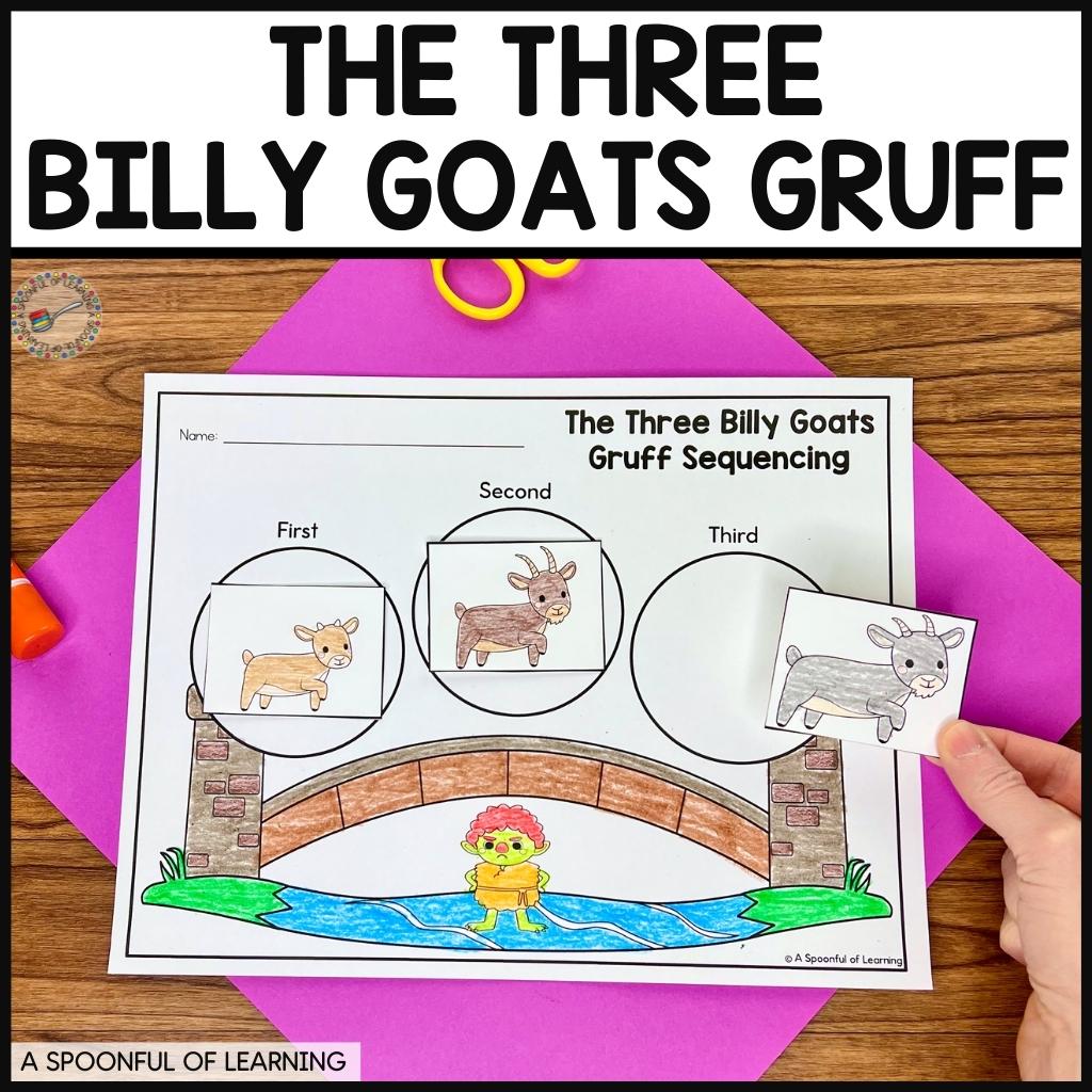 The Three Billy Goats Gruff Unit For Kindergarten A Spoonful Of Learning