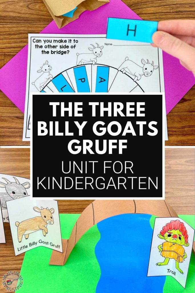 The Three Billy Goats Gruff unit for kindergarten