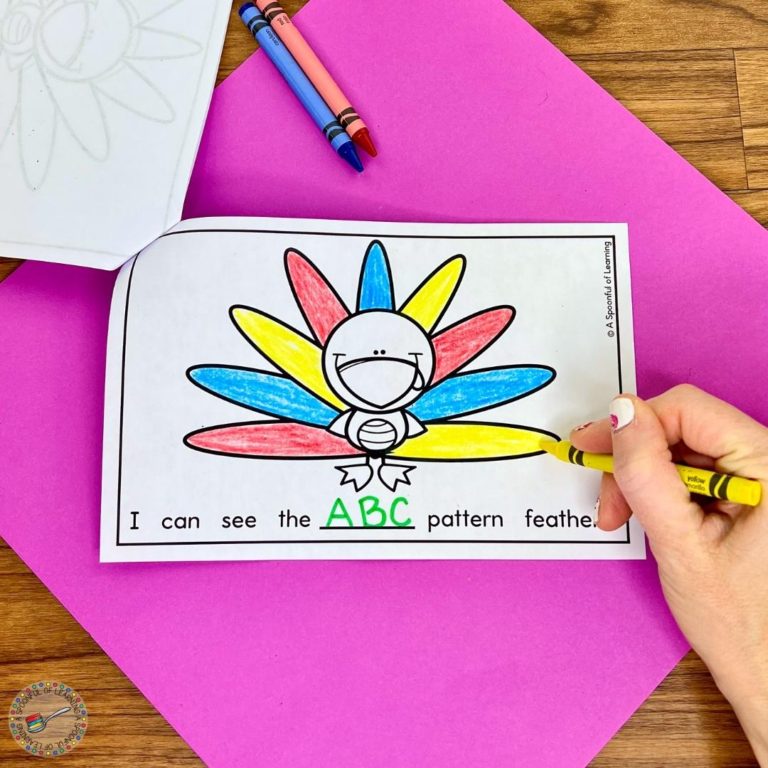 November Themes for Kindergarten - A Spoonful of Learning