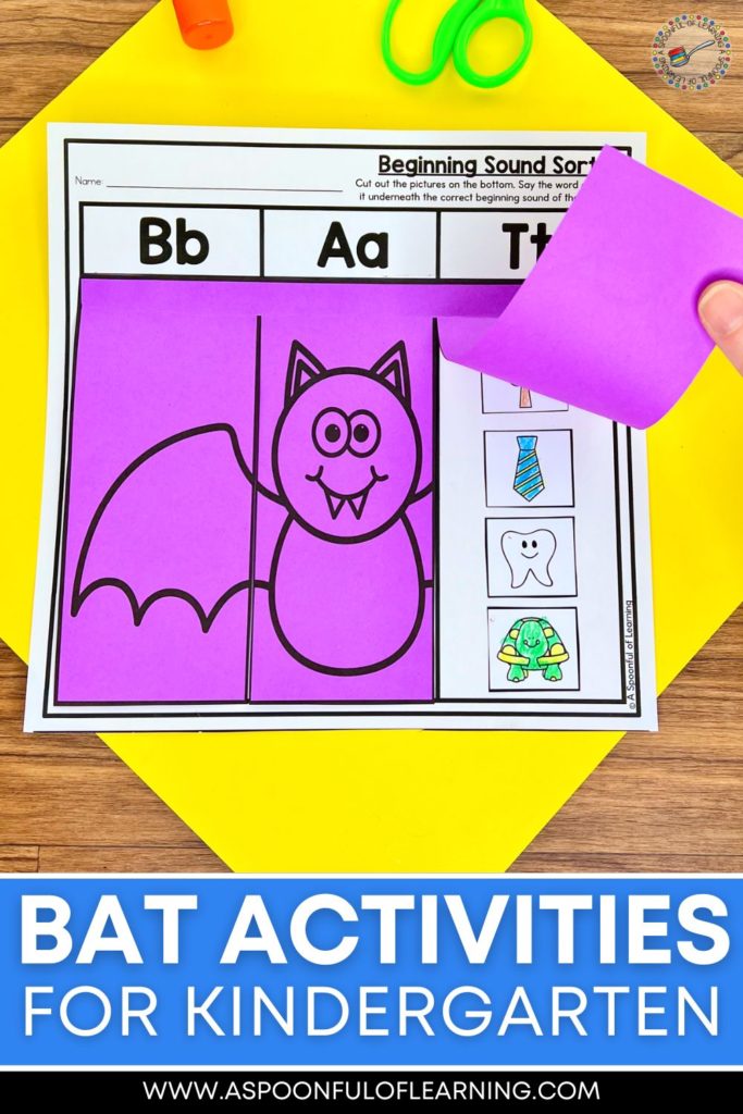 Bat activities for kindergarten