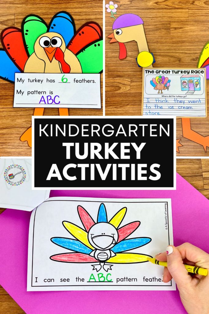 Kindergarten Turkey Activities