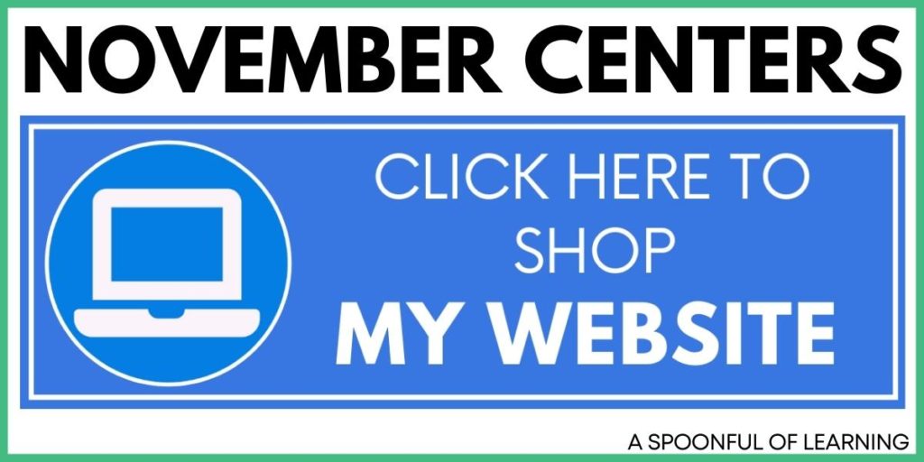 November Centers - Click Here to Shop My Website