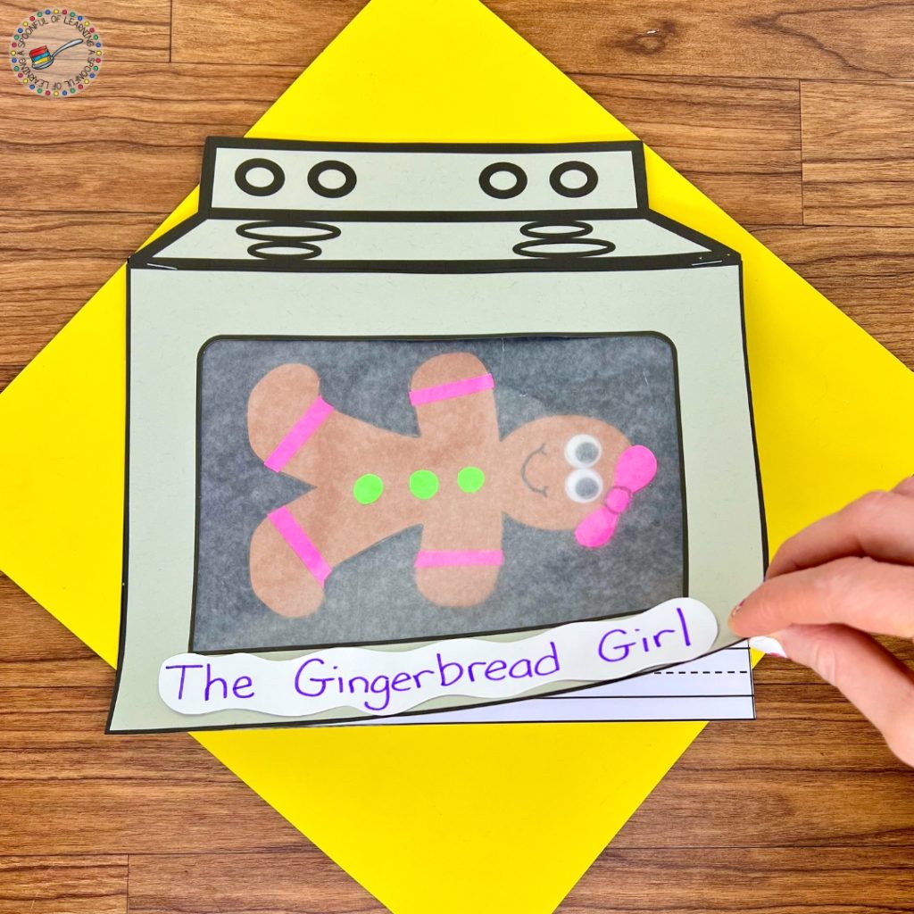 A gingerbread girl creative writing and craft