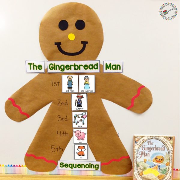 Gingerbread Activities for Kindergarten - A Spoonful of Learning