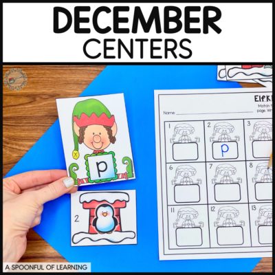 Festive Kindergarten Centers for December