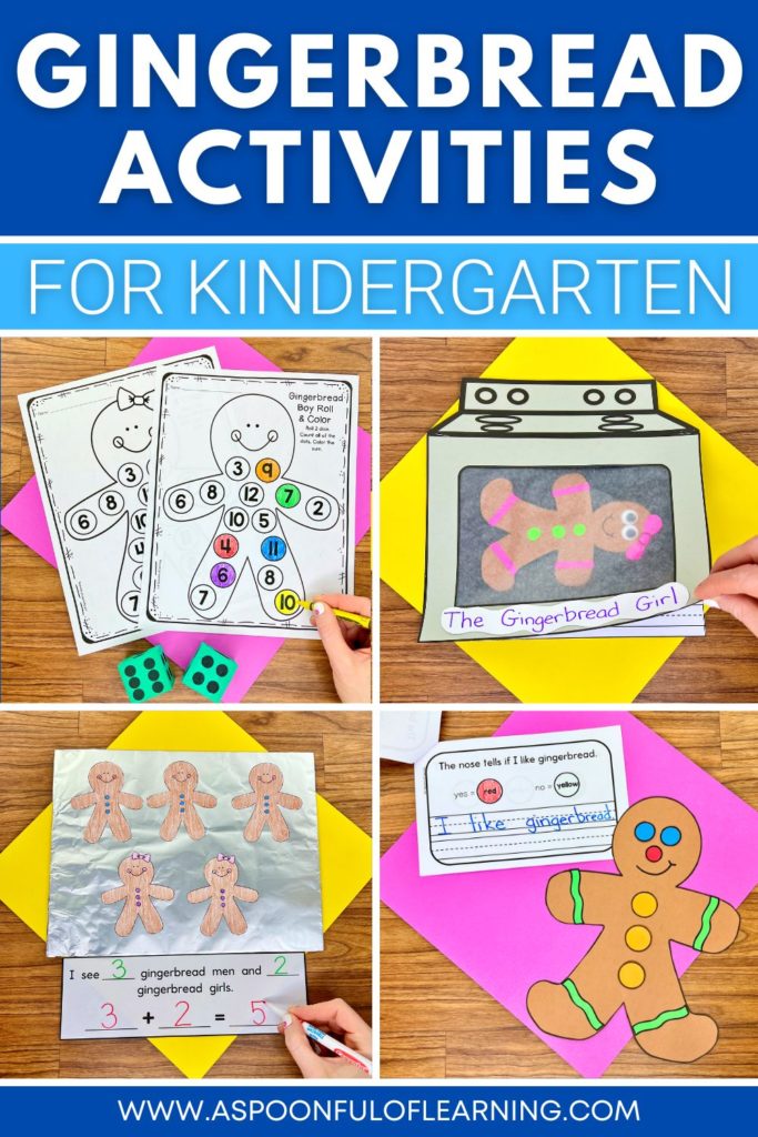 Gingerbread Activities for Kindergarten