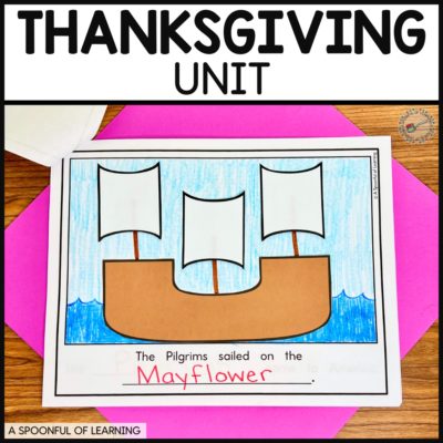 Fun Thanksgiving Unit for Kindergarten