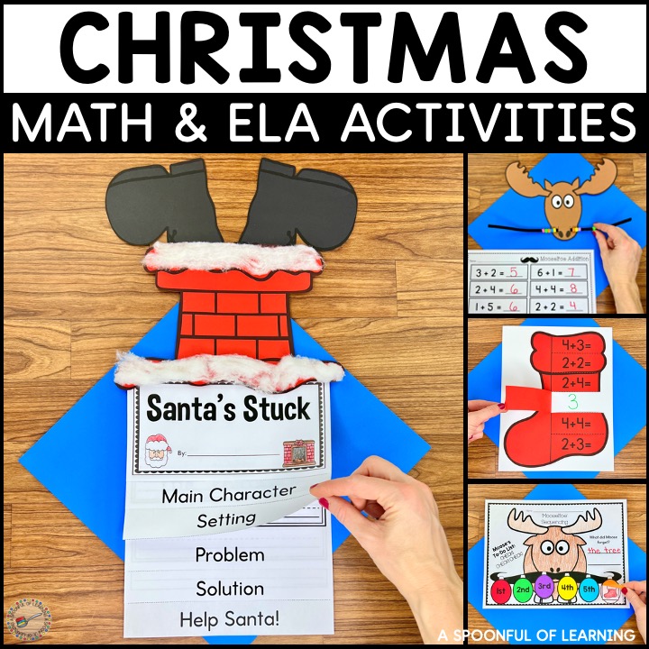 Christmas Math and ELA Activities