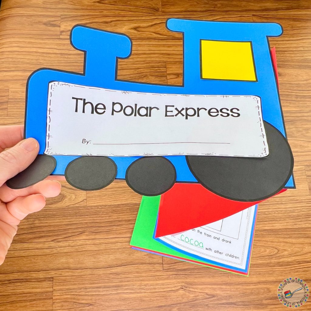 Lifting the front cover of a Polar Express sequencing craft
