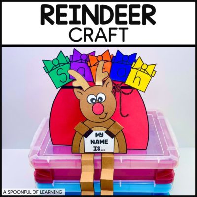 Festive Reindeer Craft for Kindergarten