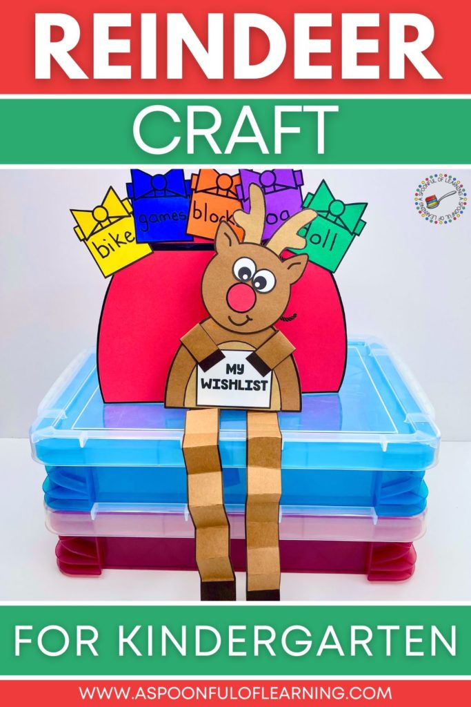 Reindeer Craft for Kindergarten