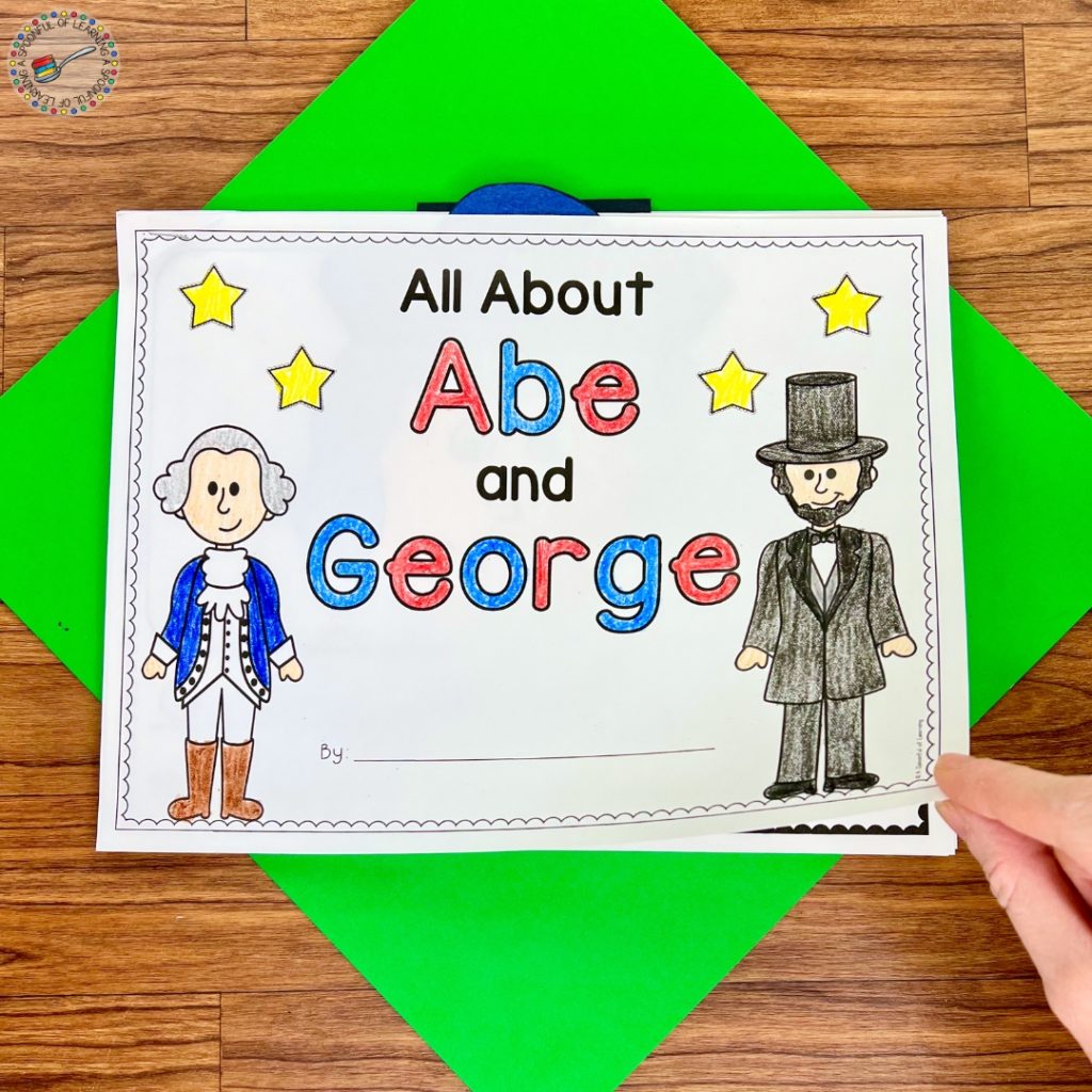 Cover of an All About Abe and George book