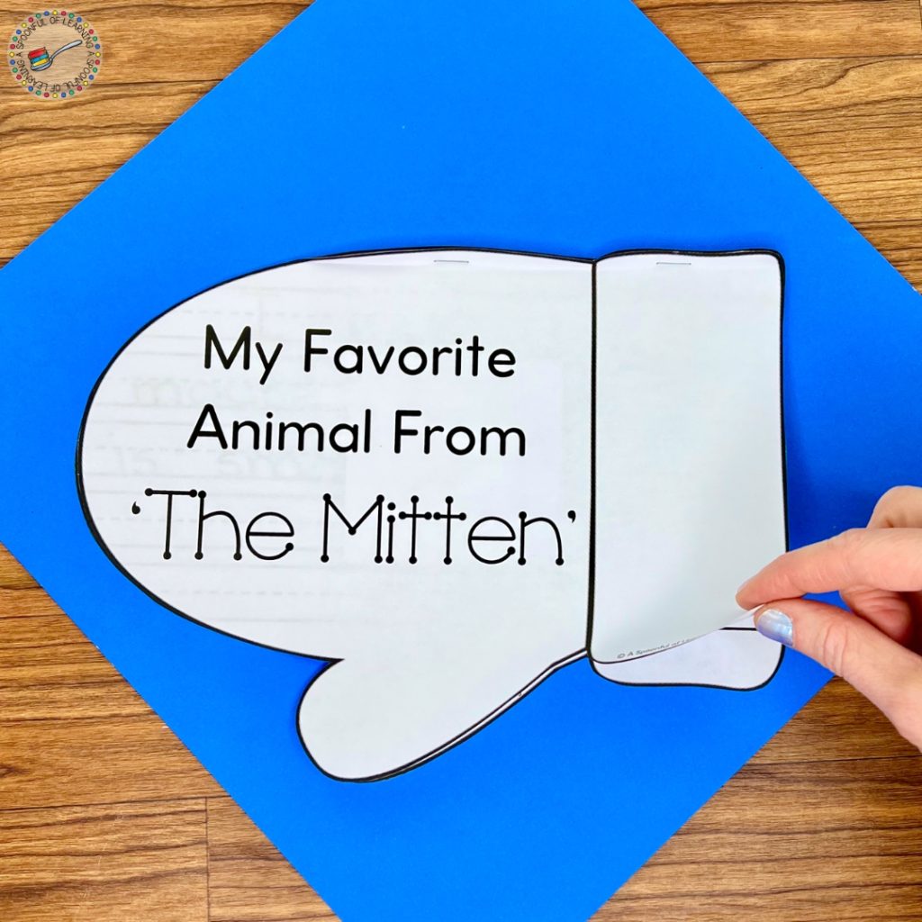 Cover of "My Favorite Animal" writing activity